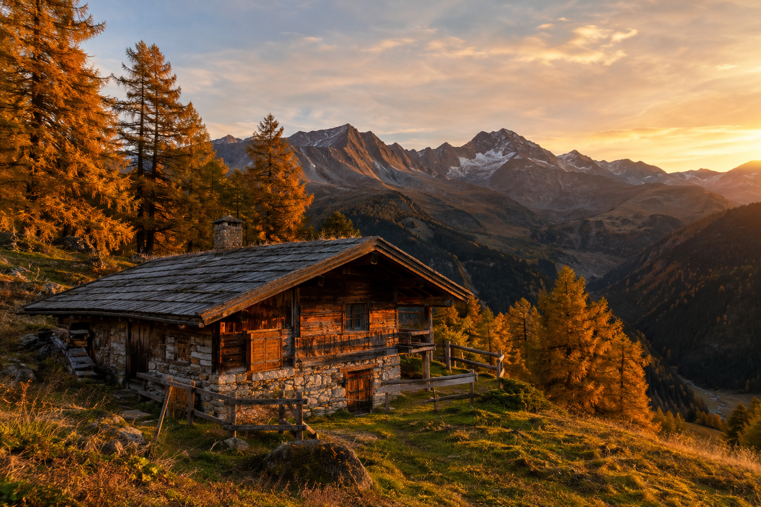 L’automne au chalet : couleurs, calme et bien-être en Beaufortain